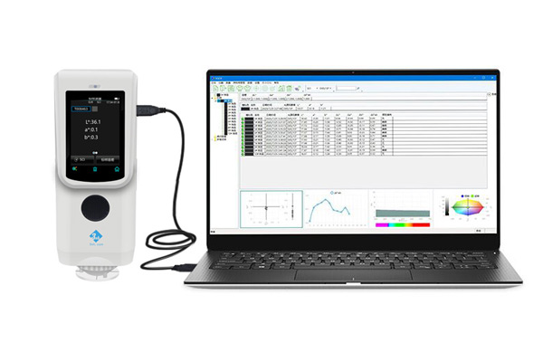 色差仪连接电脑方法